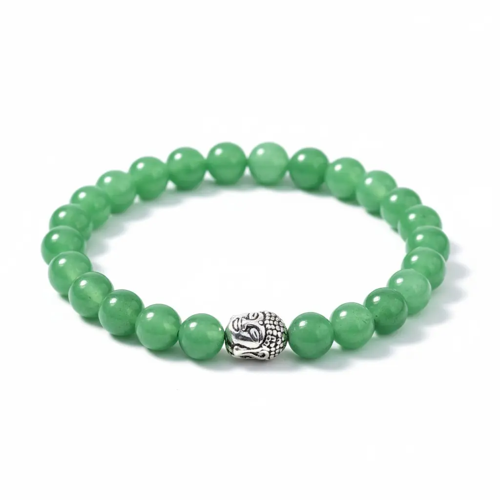 green aventurine buddha bracelet (2).webp