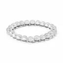 Clear Quartz Men Bracelet (24 Beads)