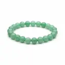 Green Aventurine Men Bracelet (24 Beads)