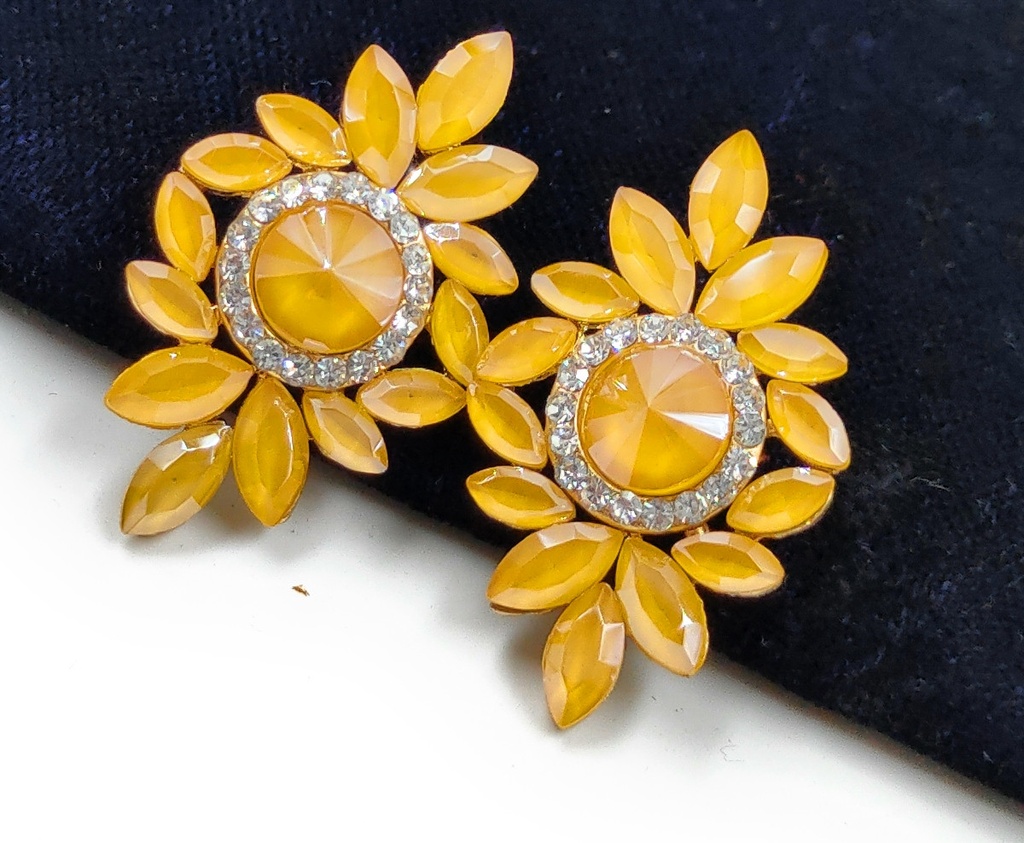 [Earthy Glam Classy Ear Studs] Earthy Glam Classy Ear Studs