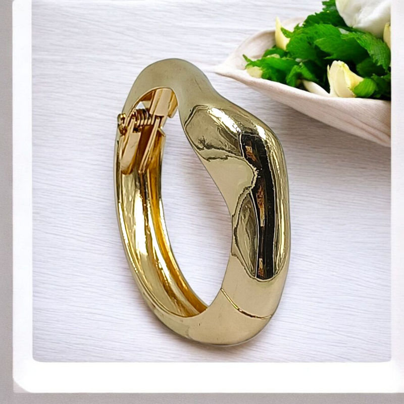 [DSBR57] Modern Highlight Broad Openable Imported Kada Bracelet for Women and Girls