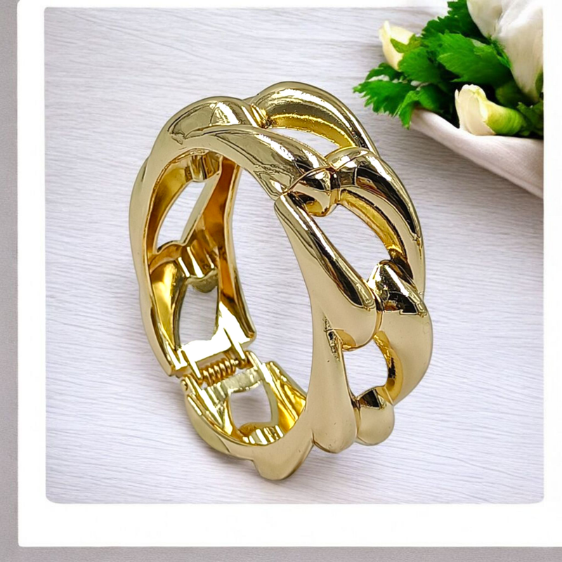 [DSBR52] Polished Gleam Broad Openable Imported Kada Bracelet for Women and Girls