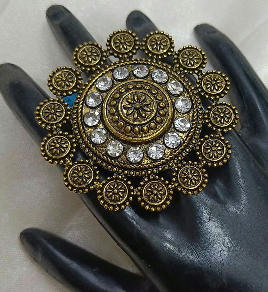 Golden Matte finish Ring