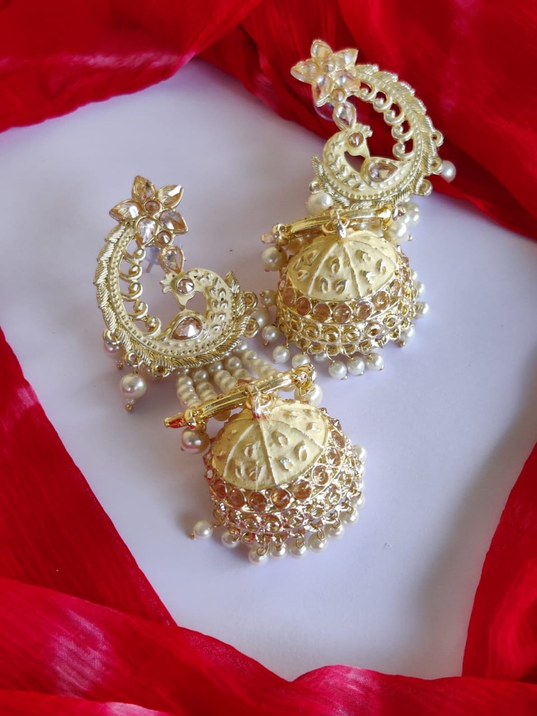Mesmerizing Reception Meenakari Earring