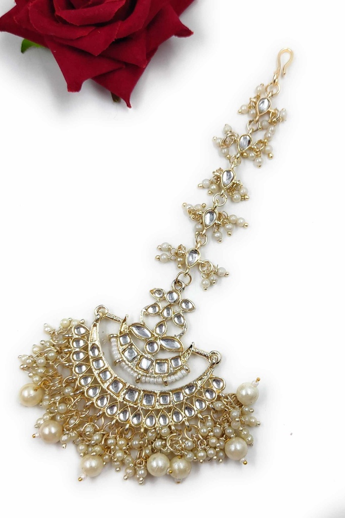 Chandbali Maang tikka  Maangtika 16 