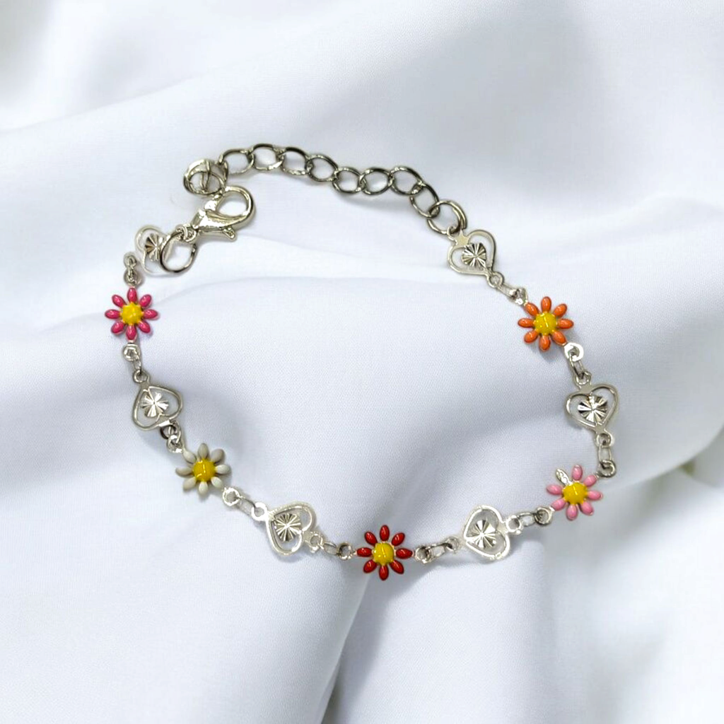 [Silken Shade Silver Bracelet] Silken Shade Stainless Steel Silver Bracelet