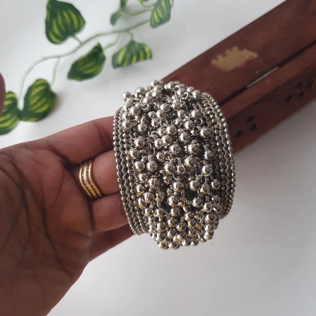 Vibrant Party Oxidised Kada Bracelet