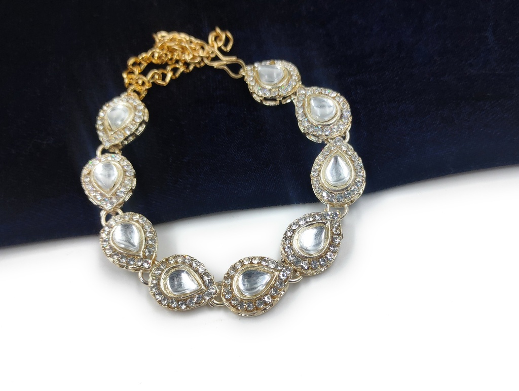[BR145] Magnifique Ethnic Designer Adjustable Bracelet