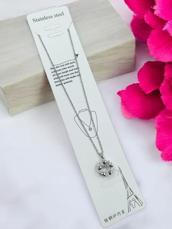 Ethereal Expression Pendant Chain Necklace
