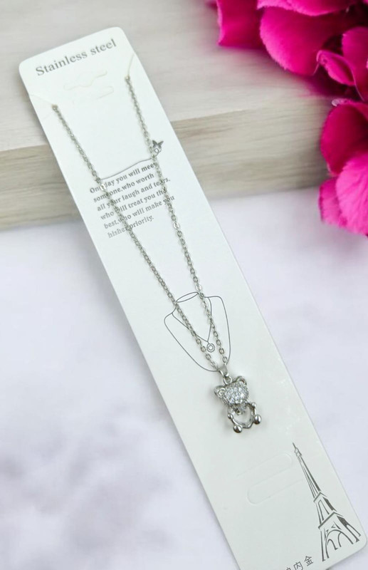 [Pendant 27] Gorgeous Shine Pendant Chain Necklace