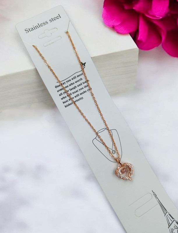 [Pendant 52] Magnetic Flow Pendant Chain Necklace