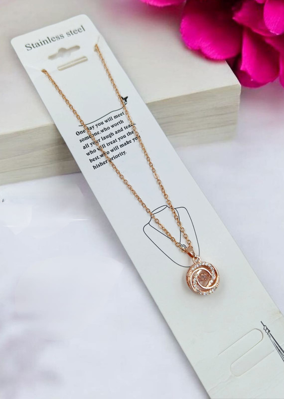 [Pendant 51] Modern Presence Pendant Chain Necklace