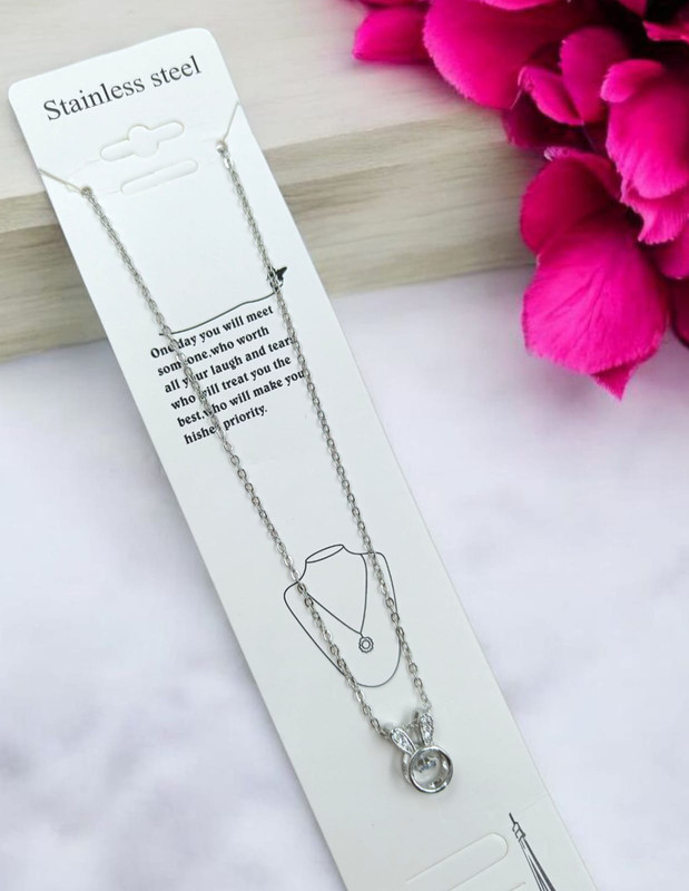 [Pendant 35] Precious Expression Pendant Chain Necklace
