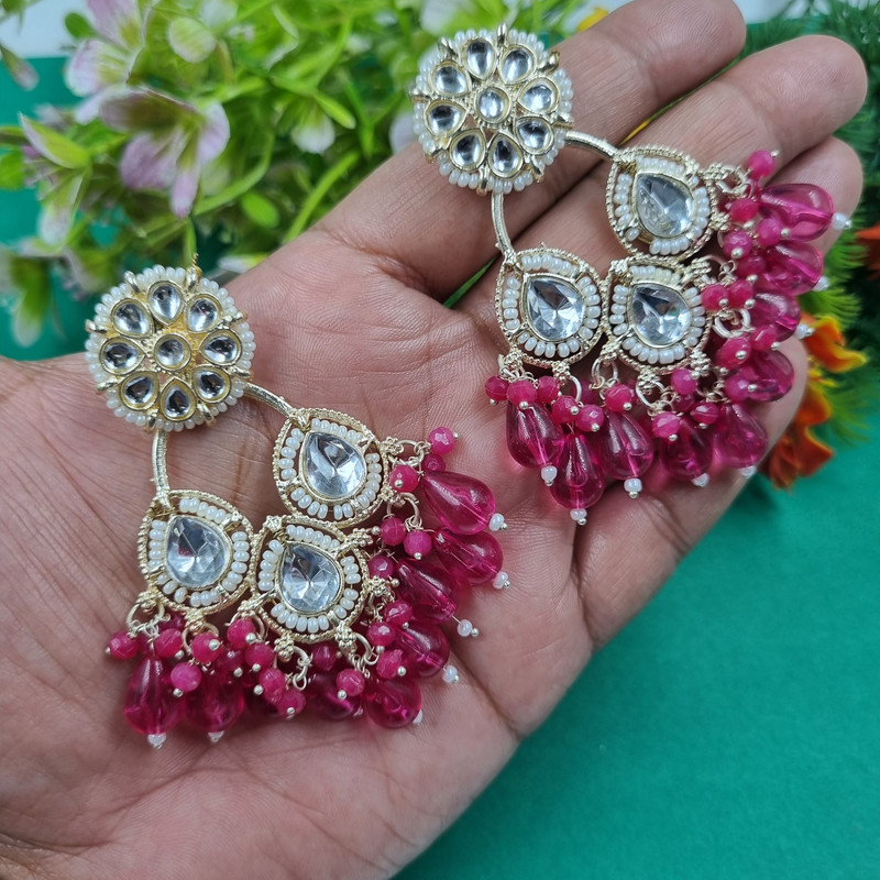Regal Reception Rani 5 Earrings Set
