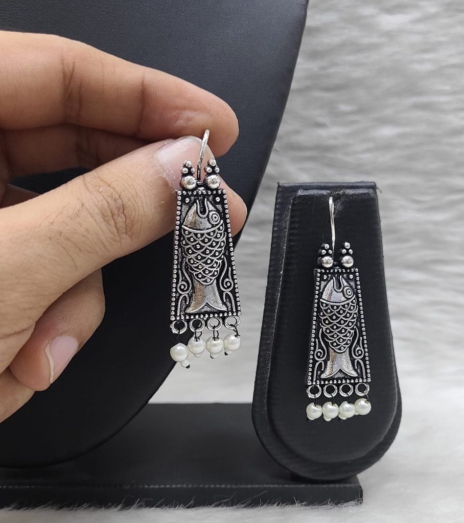 Darling German Silver Earring Set