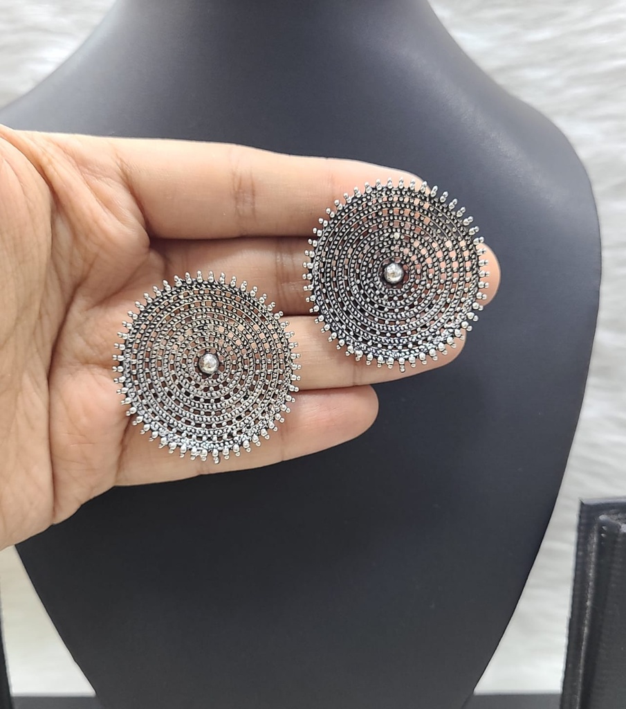 [Exclusive German Silver Earring Set] Exclusive German Silver Earring Set