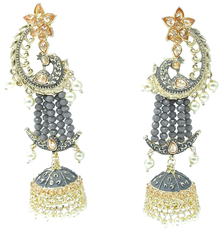Ethereal Reception Grey 1 Earrings Set
