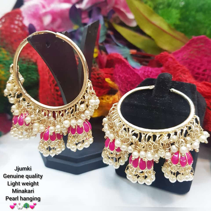 Exclusive Designer Rani Earrings Set