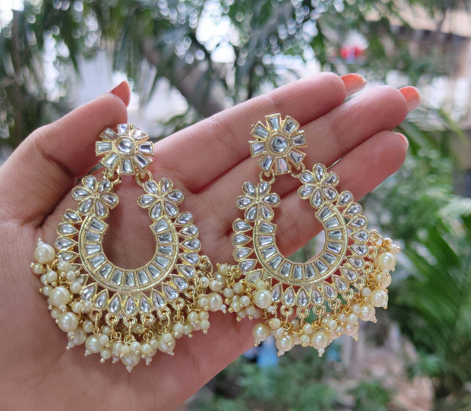 Vibrant Sangeet Earrings Set