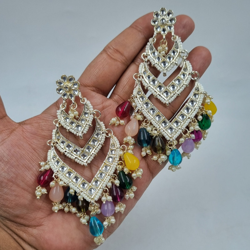 Royal Mehendi Multi Earrings Set