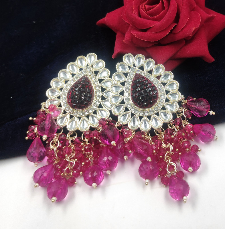 Shandaar Mehendi Rani Earrings Set