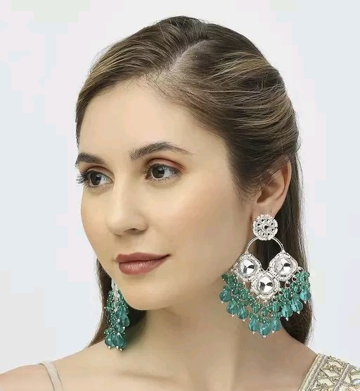 ER201 GREEN 5 Earrings Set