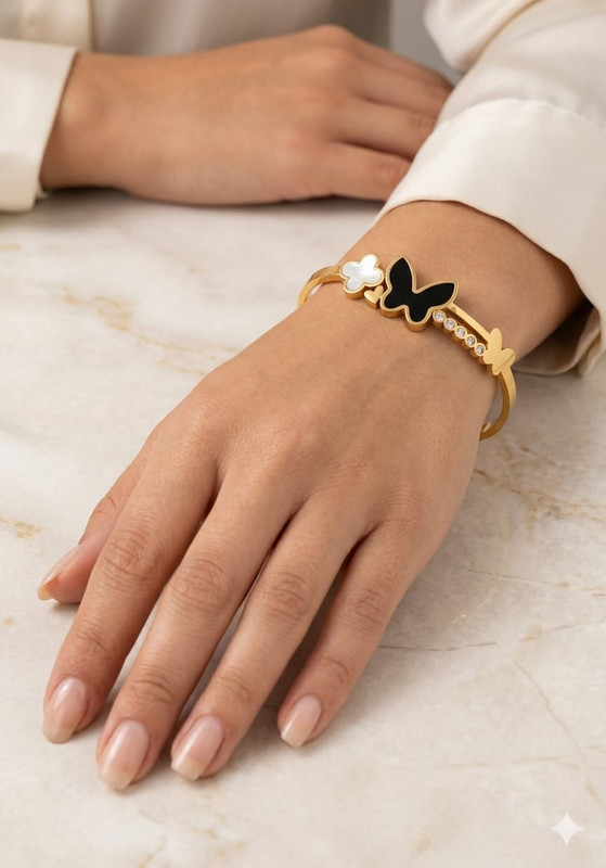 Gehana Mahal Steel Anti Tarnish Bracelet ATB-(1) Pack of 3