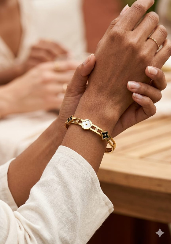 Gehana Mahal Steel Anti Tarnish Bracelet ATB-(13) Pack of 3