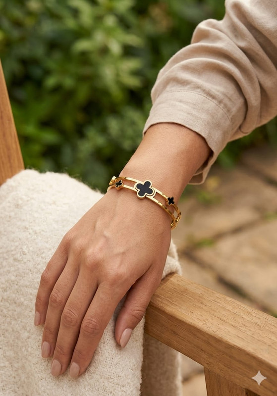 Gehana Mahal Steel Anti Tarnish Bracelet ATB-(15) Pack of 3