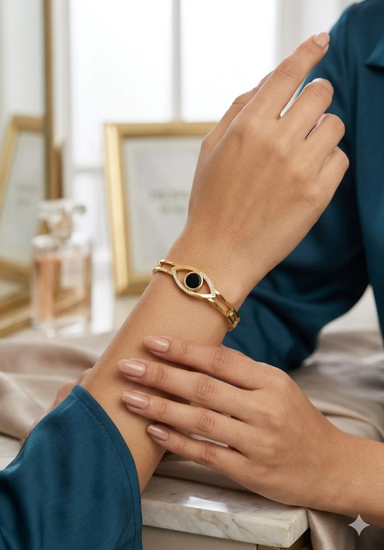 Gehana Mahal Steel Anti Tarnish Bracelet ATB-(20) Pack of 3