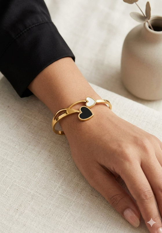 Gehana Mahal Steel Anti Tarnish Bracelet ATB-(22) Pack of 3