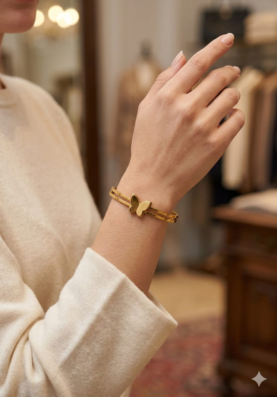 Gehana Mahal Steel Anti Tarnish Bracelet ATB-(29) Pack of 3