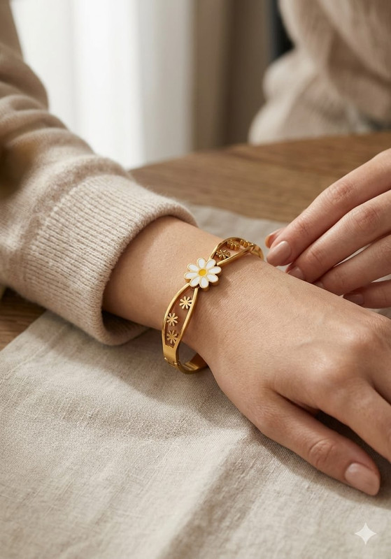 Gehana Mahal Steel Anti Tarnish Bracelet ATB-(3) Pack of 3