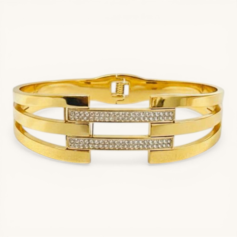 Gehana Mahal Steel Anti Tarnish Bracelet ATTB-(1) Pack of 3