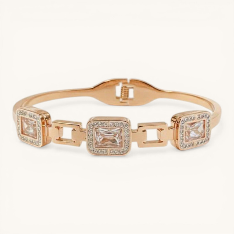 Gehana Mahal Steel Anti Tarnish Bracelet ATTB-(10) Pack of 3