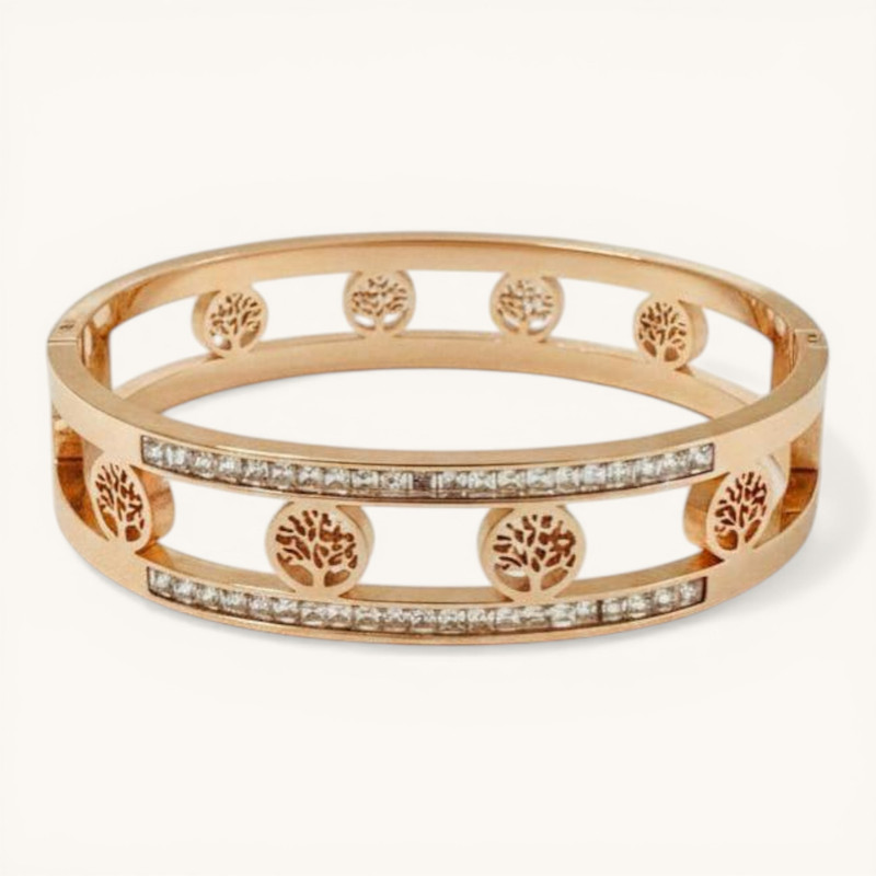 Gehana Mahal Steel Anti Tarnish Bracelet ATTB-(17) Pack of 3