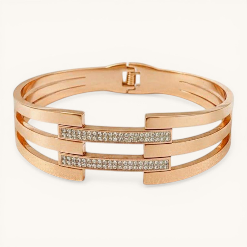 Gehana Mahal Steel Anti Tarnish Bracelet ATTB-(18) Pack of 3