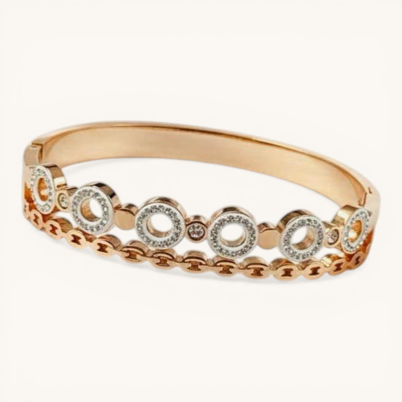 Gehana Mahal Steel Anti Tarnish Bracelet ATTB-(23) Pack of 3