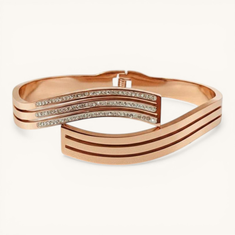 Gehana Mahal Steel Anti Tarnish Bracelet ATTB-(3) Pack of 3