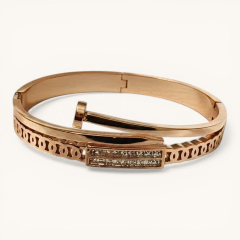 Gehana Mahal Steel Anti Tarnish Bracelet ATTB-(31) Pack of 3