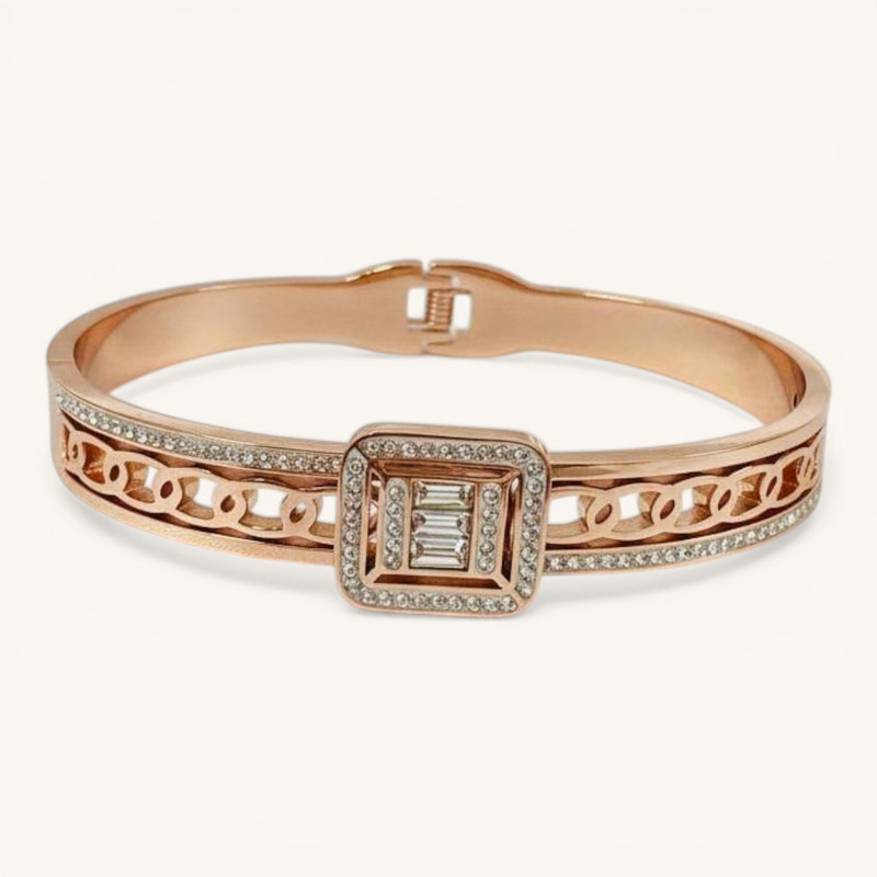 Gehana Mahal Steel Anti Tarnish Bracelet ATTB-(39) Pack of 3