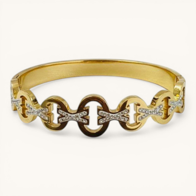 Gehana Mahal Steel Anti Tarnish Bracelet ATTB-(40) Pack of 3