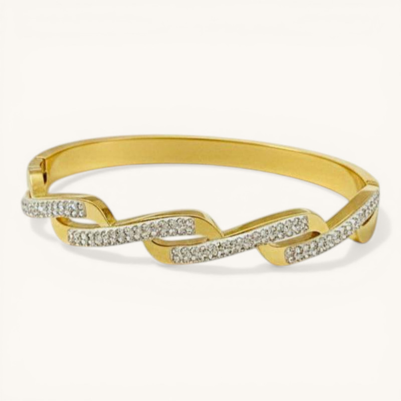 Gehana Mahal Steel Anti Tarnish Bracelet ATTB-(8) Pack of 3