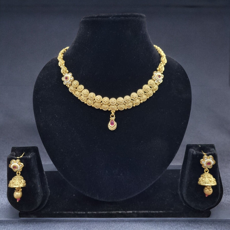 [PCS (30)] PCS30 Copper Necklace & Earrings Jewellery set for Women