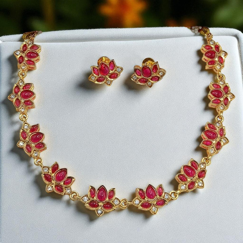 PCS36 Copper Necklace & Earrings Jewellery set for Women