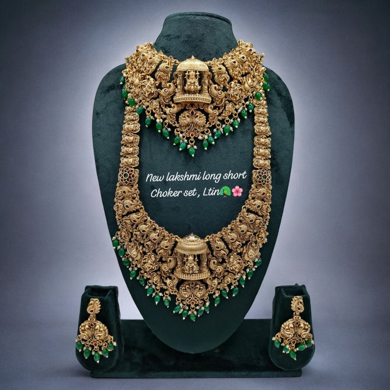 [PCS (42)] PCS42 Copper Necklace & Earrings Jewellery set for Women