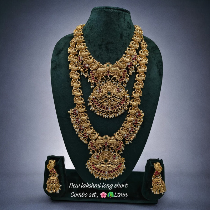 [PCS (45)] PCS45 Copper Necklace & Earrings Jewellery set for Women