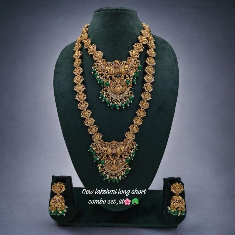 [PCS (47)] PCS47 Copper Necklace & Earrings Jewellery set for Women