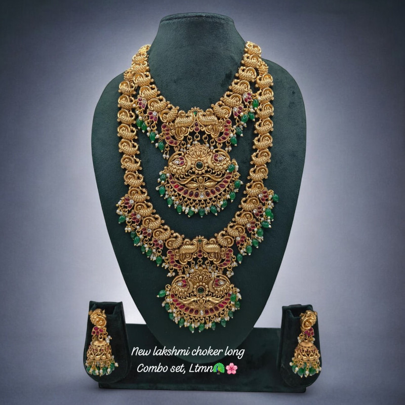 [PCS (48)] PCS48 Copper Necklace & Earrings Jewellery set for Women