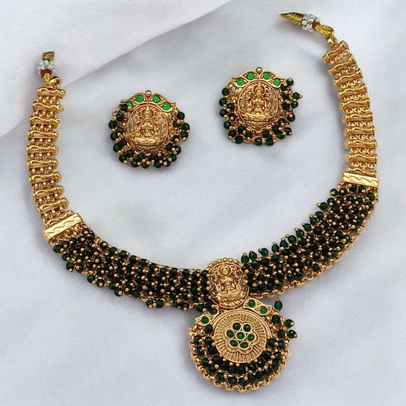 PCS6 Copper Necklace & Earrings Jewellery set for Women